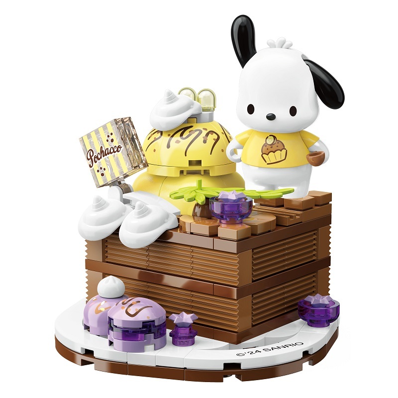 Keepplay積木 三麗鷗 下午茶系列 帕恰狗