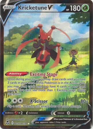 Kricketune V - TG12/TG30 - Ultra Rare
