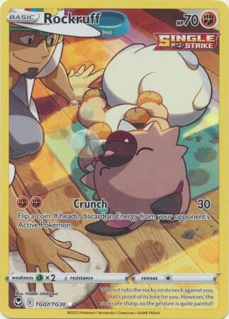 Rockruff - TG07/TG30 - Holo Rare