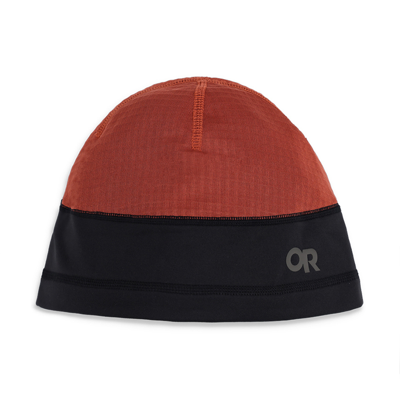【OUTDOOR RESEARCH®】Vigor Grid Fleece Beanie 保暖帽-黑、橘黑拼/ OR300760