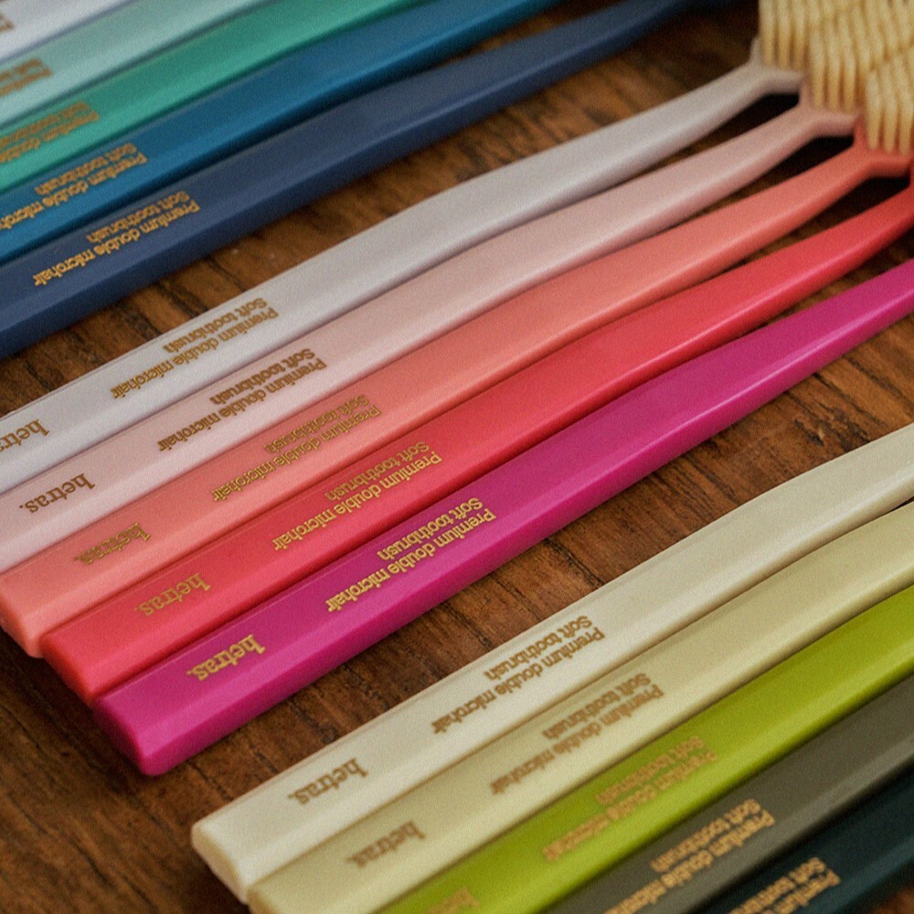 HETRAS 彩虹雙層刷毛油漆桶牙刷