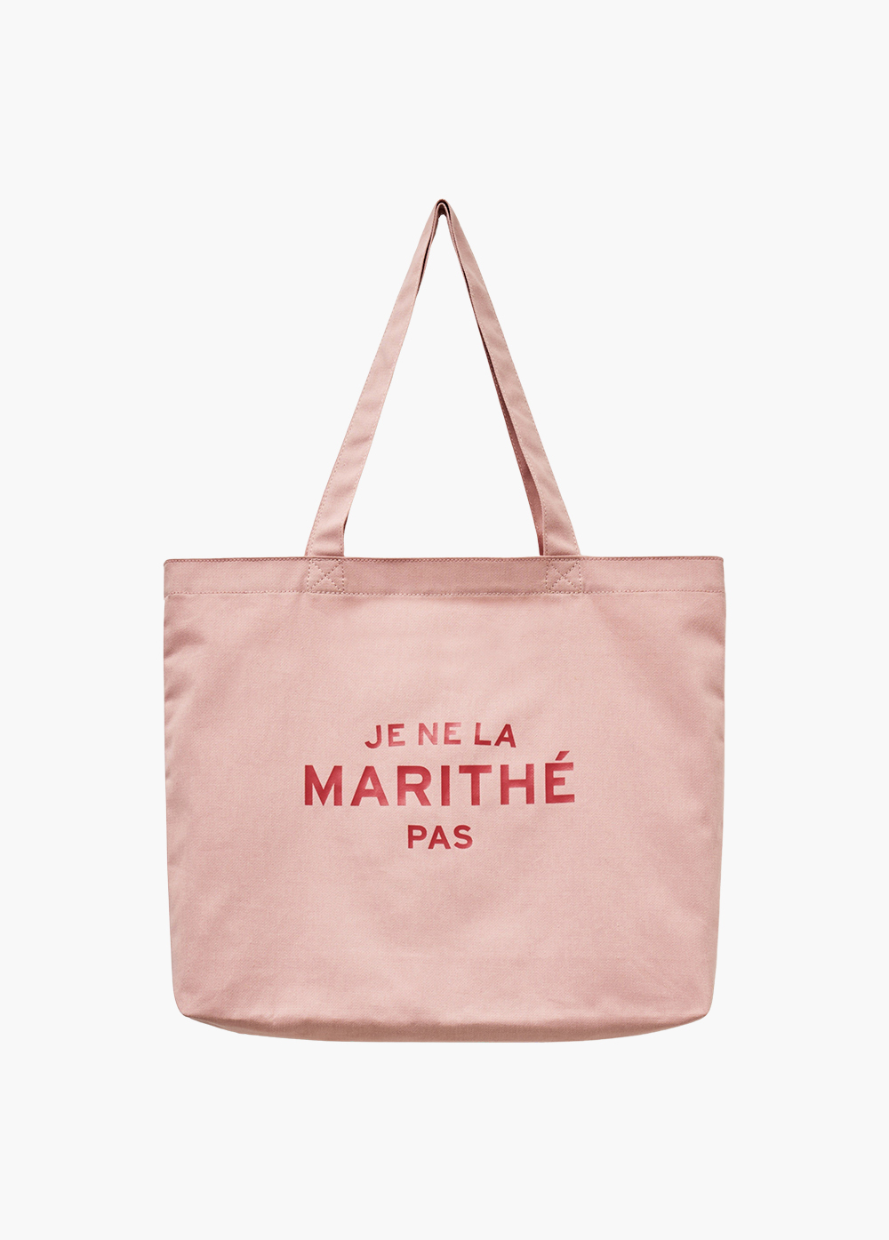 ☆Marithe + Francois Girbaud☆ JE NE LA ECO BAG baby pink MF Marithe Francois Girbaud JE NE LA ECO BAG baby pink