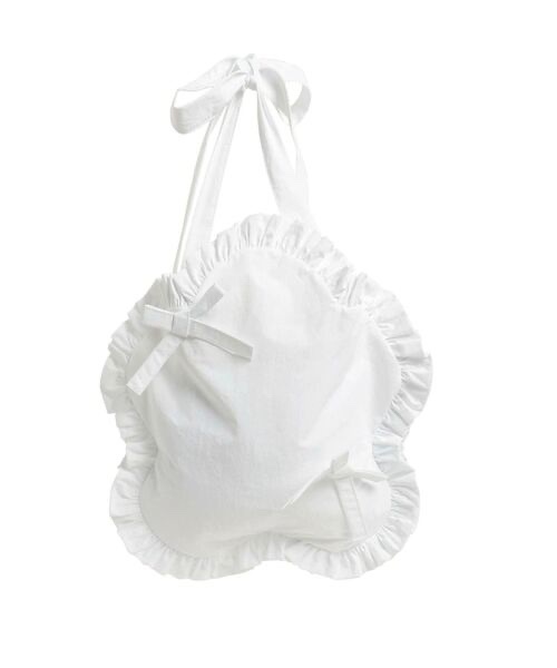merry jenny / flower ribbon frill bag