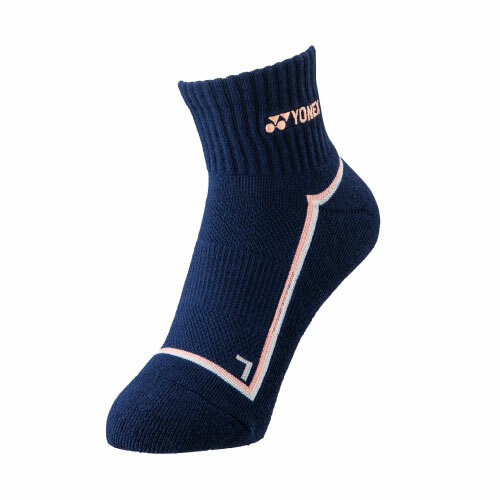YONEX 運動襪 黑粉色【22-25cm】