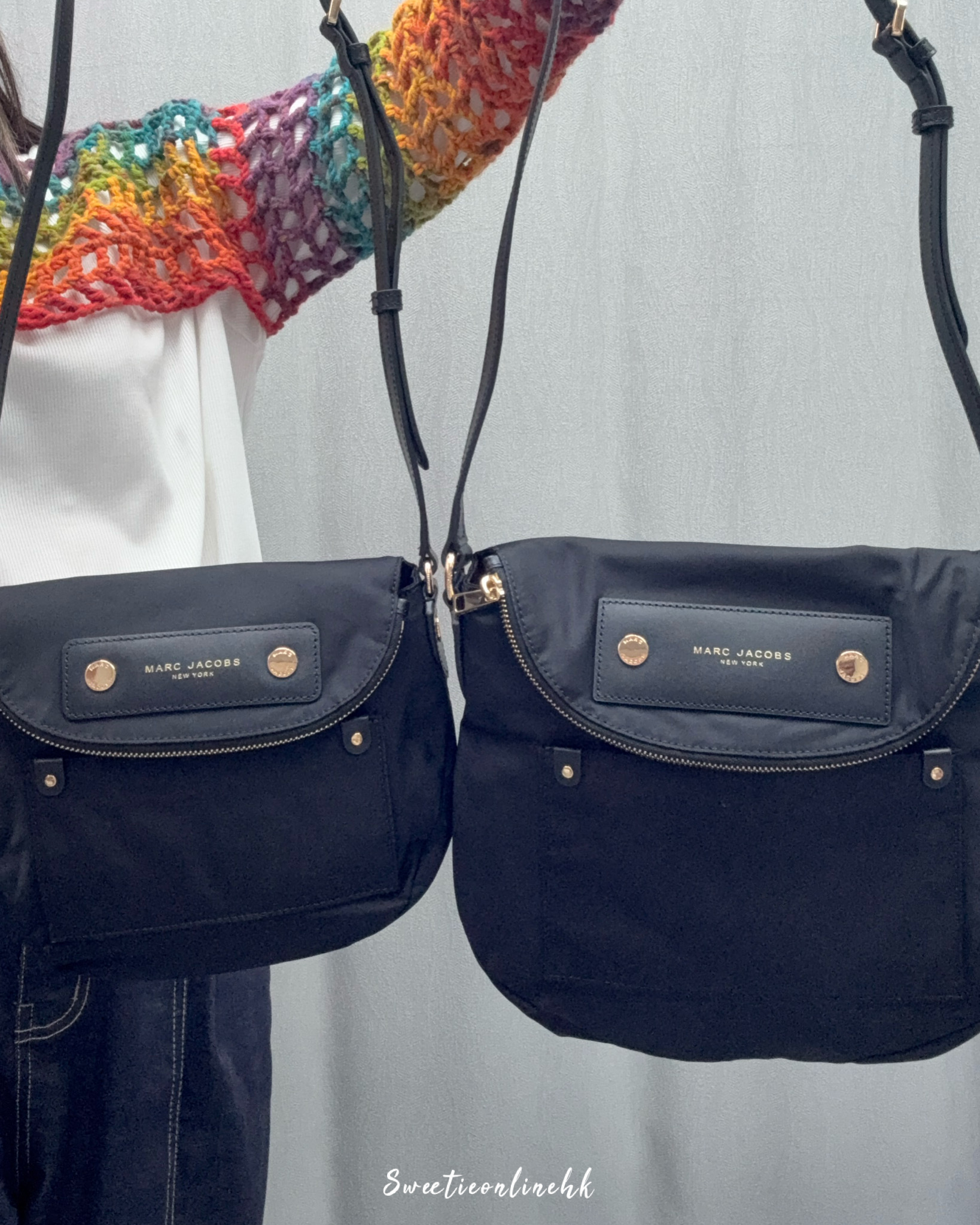 [17/3截] Marc Jacobs 超輕容量大 Nylon crossbody (此為預訂商品，如同一訂單中有其他現貨商品，現貨商品會安排先行寄出。)