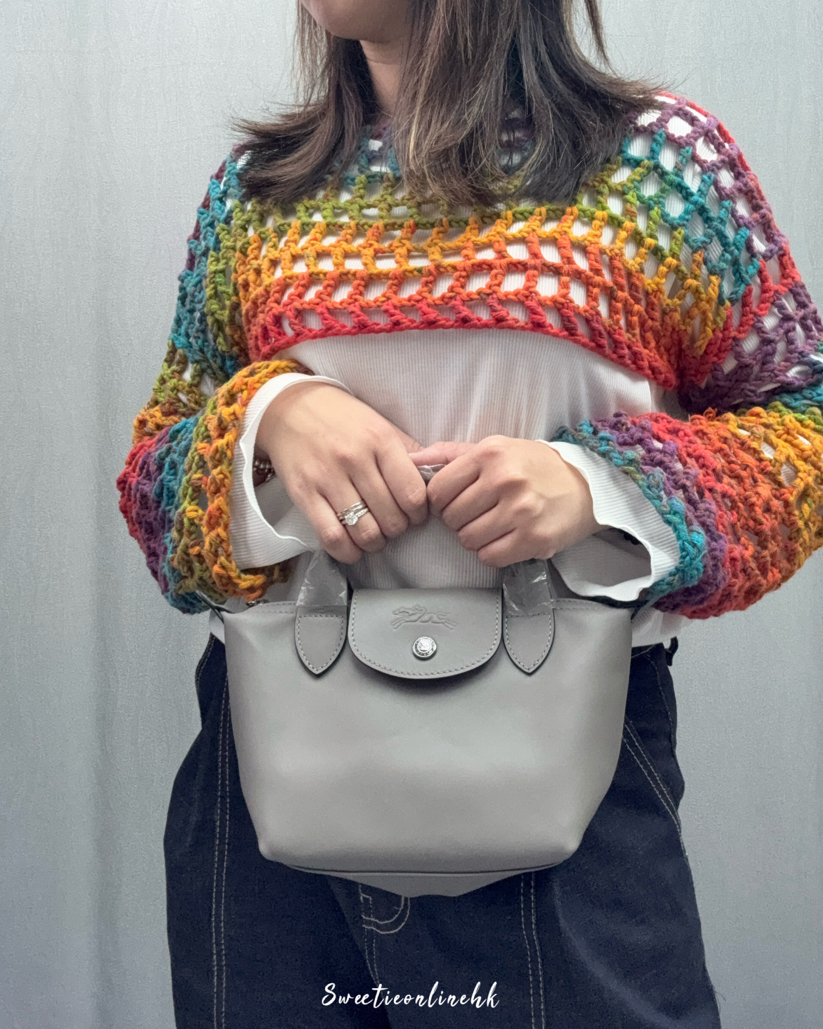 Longchamp Xtra 小牛皮迷你餃子（🛎此為預訂商品，如同一訂單中有其他現貨商品，現貨商品會安排先行寄出。）