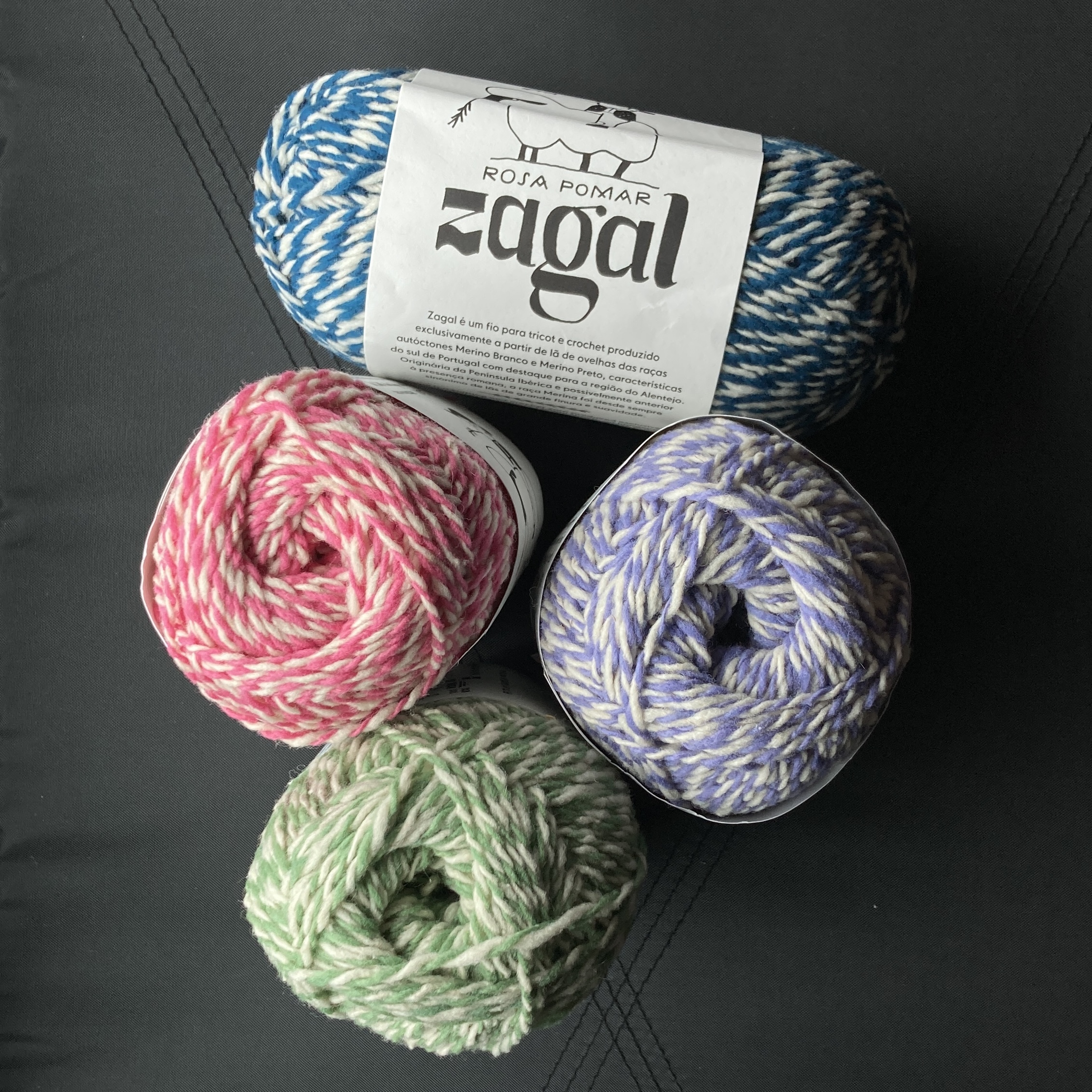 [Retrosaria ROSA POMAR] Zagal混色羊毛線