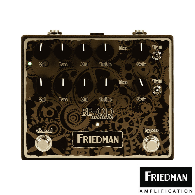 Friedman BE-OD Deluxe 前級破音效果器