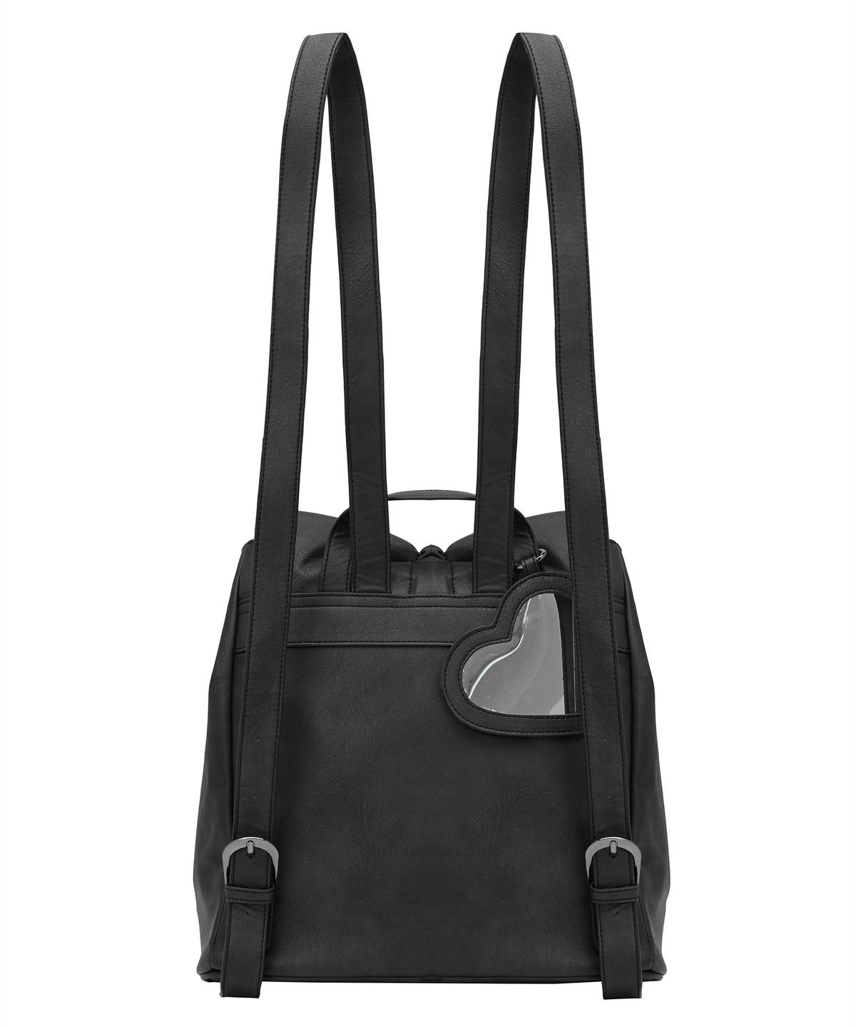 バックパック・リュック [ZEROPLANET] Vegan Leather Shirring Ribbon Backpack (2COLOR) ZEROPLANET) VEGAN LEATHER SHIRRING RIBBON BACKPACK - B