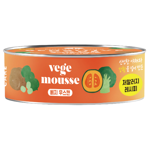 【韓國 NATURAL CORE 自然核心】狗狗敏感護理系列罐頭-蔬菜薑黃 80g