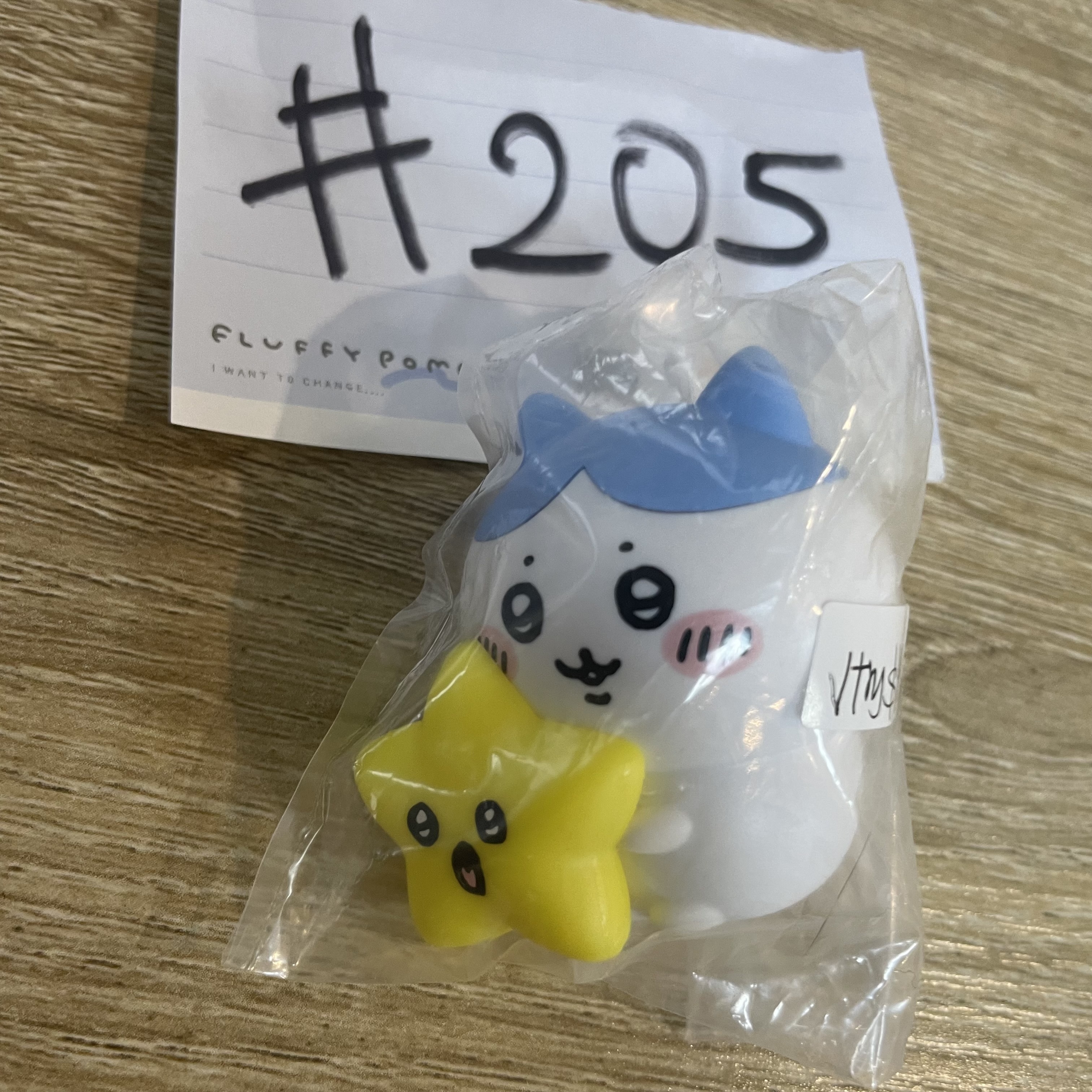 CHIIKAWA  八字貓 發光FIGURE 已試#205