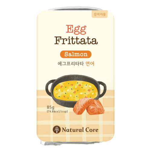 【韓國 NATURAL CORE 自然核心】義式烘蛋-鮭魚雞蛋 85g