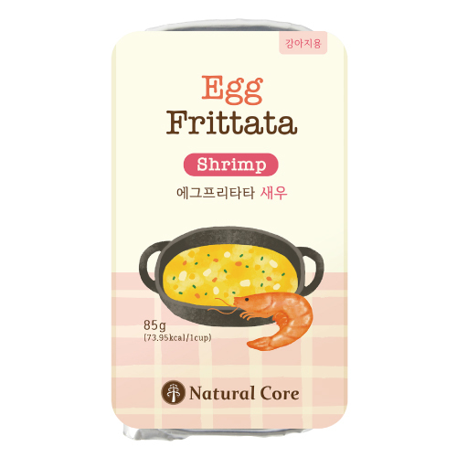 【韓國 NATURAL CORE 自然核心】義式烘蛋-蝦子雞蛋85g