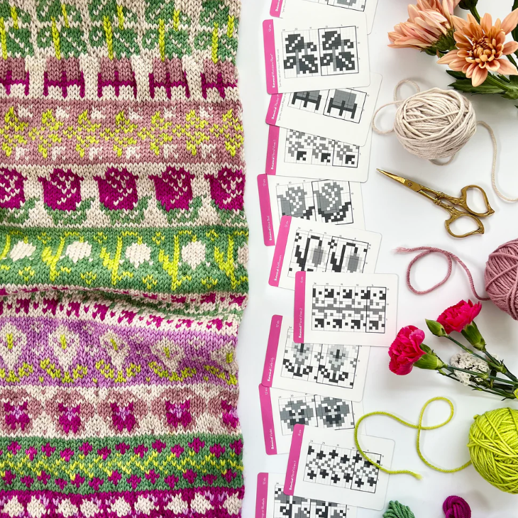 [Pacific Knit] Botanical植物配色編織卡牌