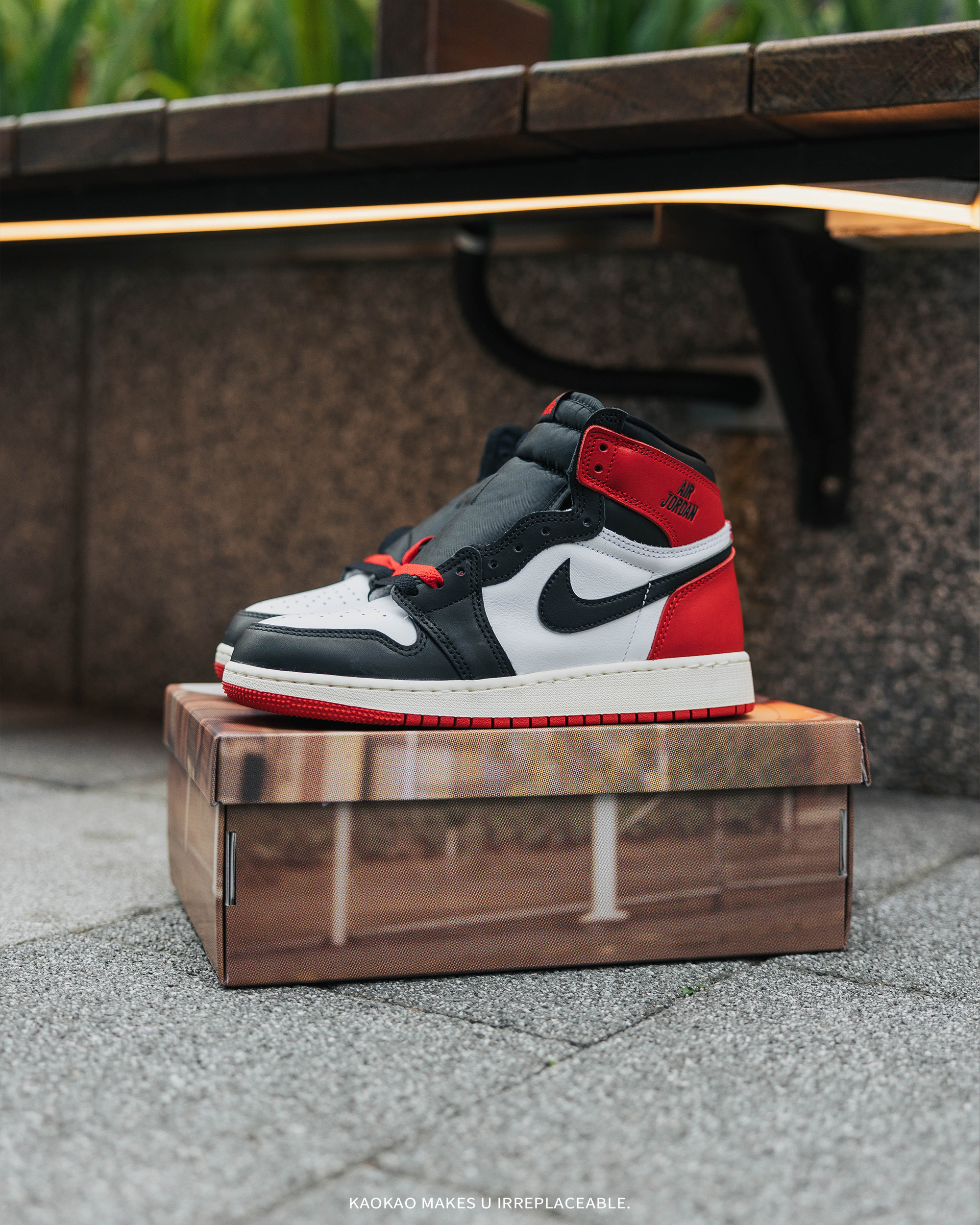 男女款 NIKE Air Jordan 1 High OG Black Toe Reimagined GS 黑腳趾【FD1437-106】【DZ5485-106】