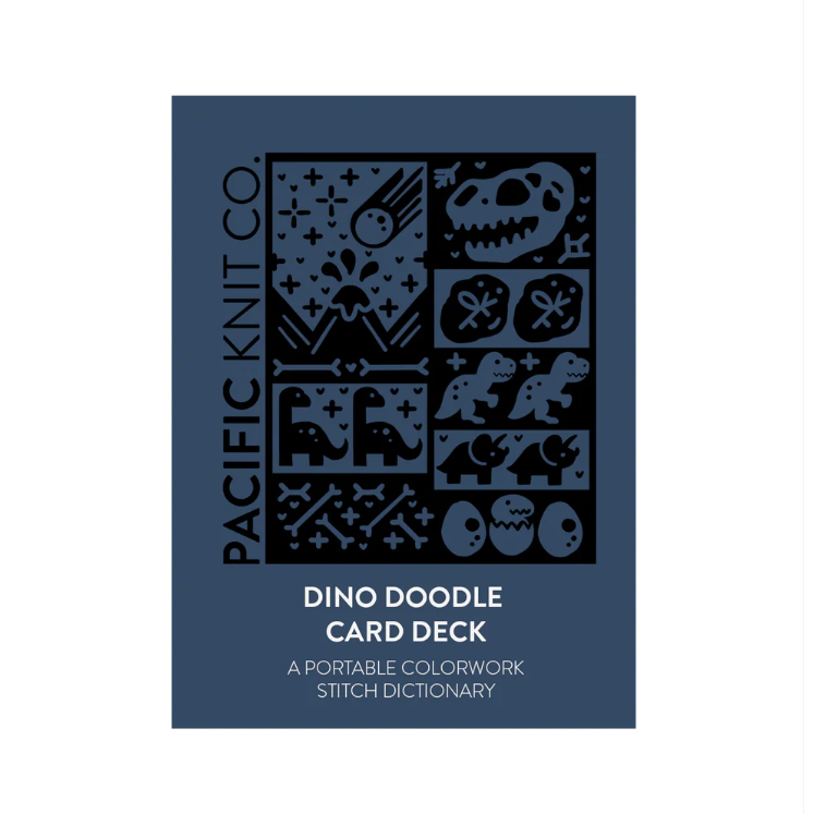 [Pacific Knit] Dino恐龍配色編織卡牌