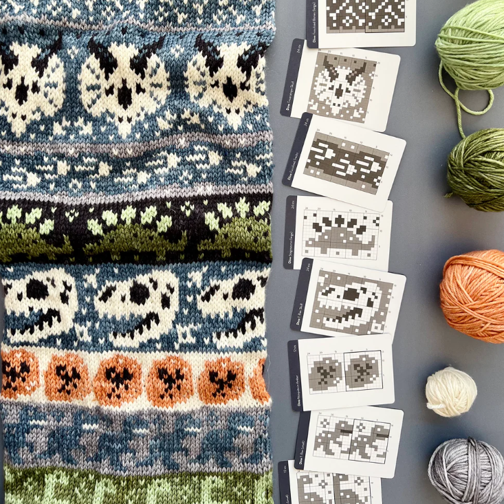[Pacific Knit] Dino恐龍配色編織卡牌