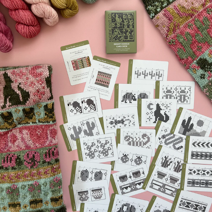 [Pacific Knit] Desert沙漠配色編織卡牌