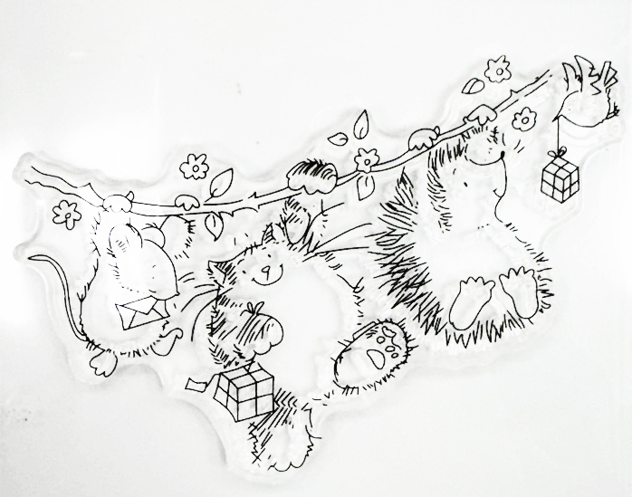 TS水晶印章 | TSS04 刺蝟小卡