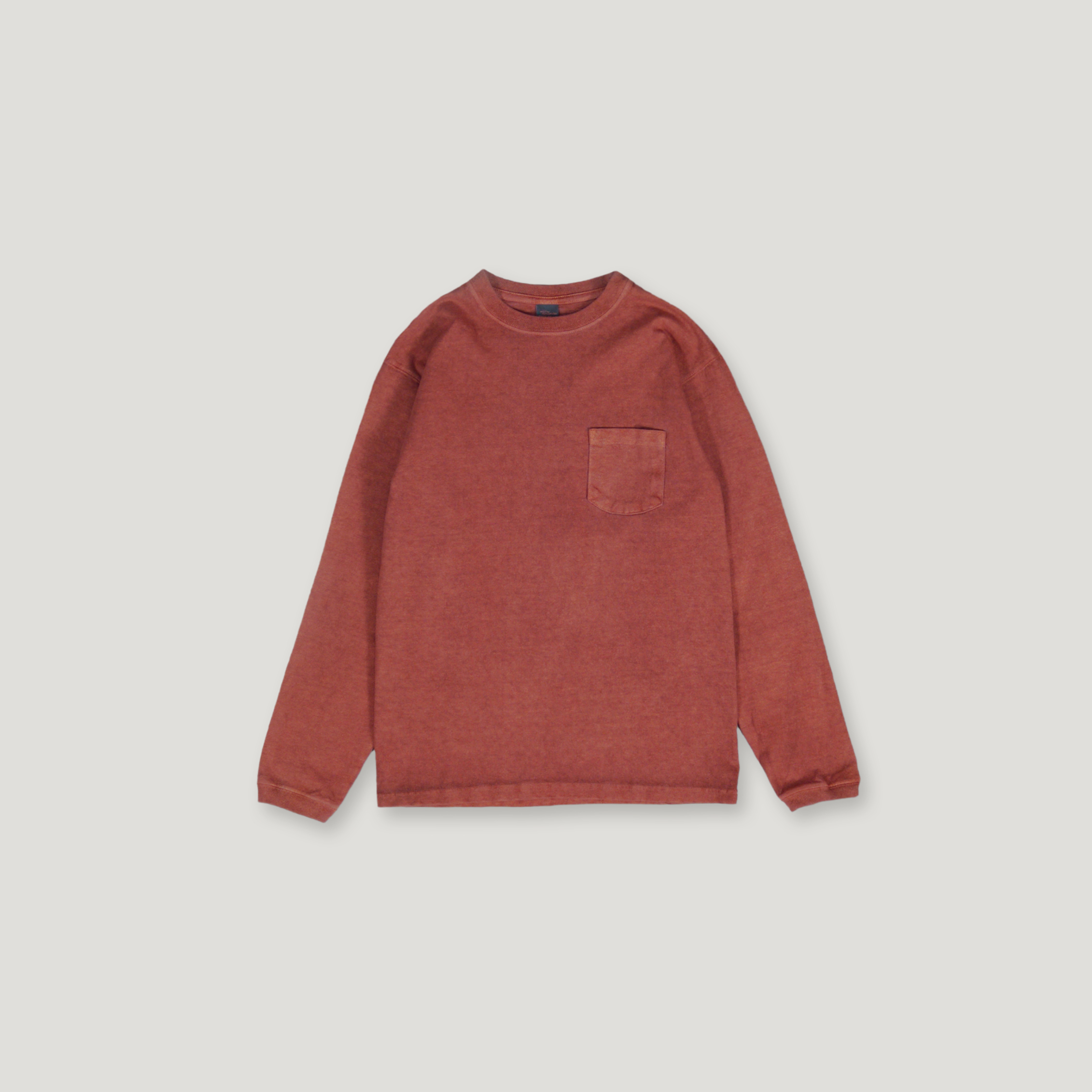 GOOD ON LS Pocket T-Shirt ╭ 5色 ╮