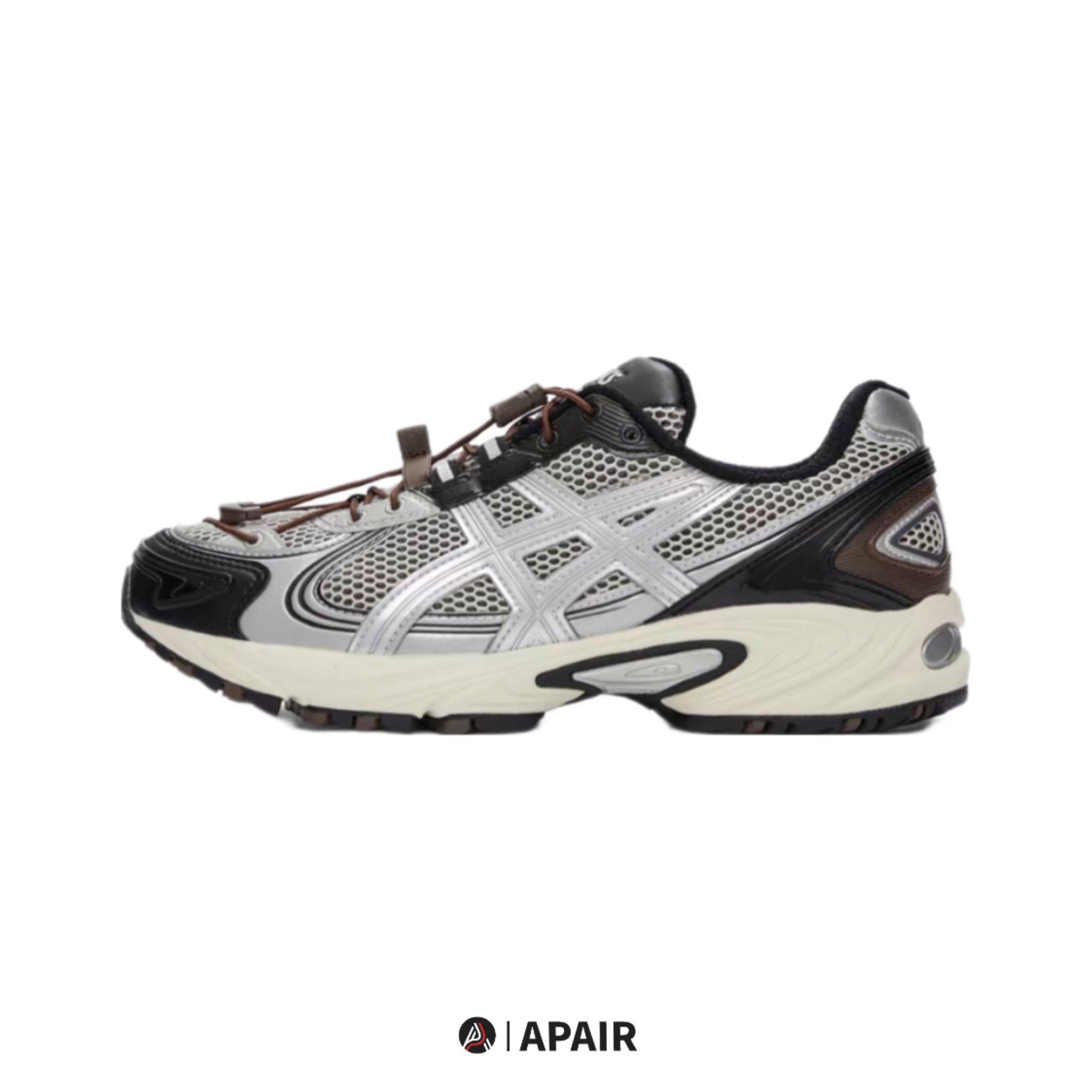 【APAIR】預購 ASICS Gel-Kahana TR V4 咖啡 黑銀 機能抽繩 跑鞋 1203A716-202
