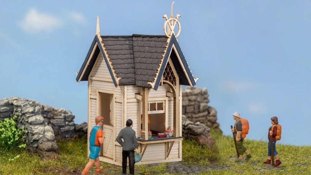 Noch 14383 HO規 紀念品攤位