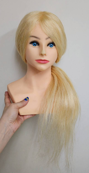 A750肩膀9度色真髮人頭