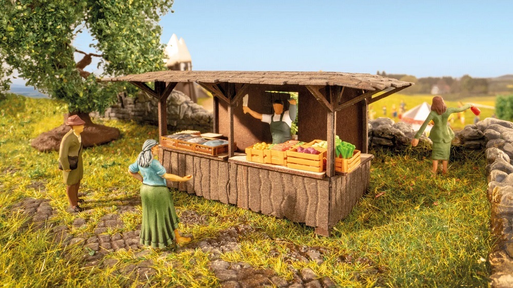 Noch 14384 HO規 中世紀攤位