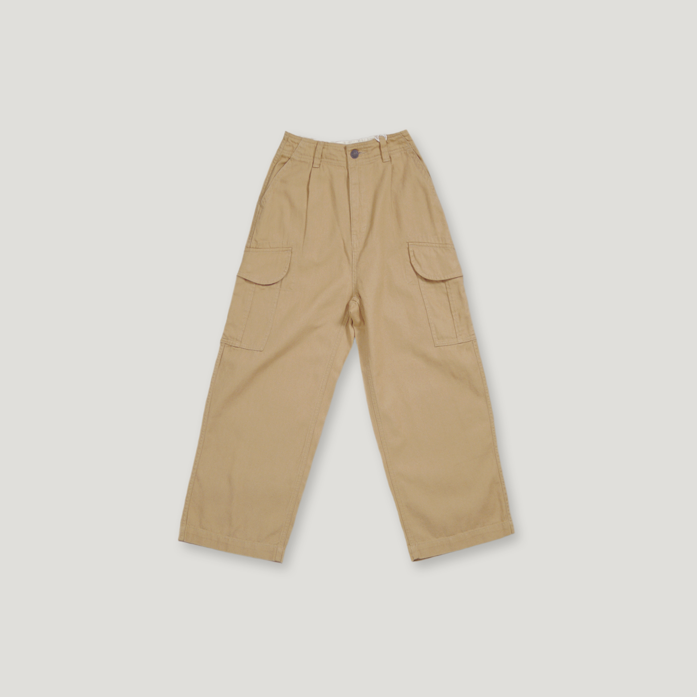 J.P.L. 高腰厚磅平紋工作寬褲 ╭ 3色 ╮