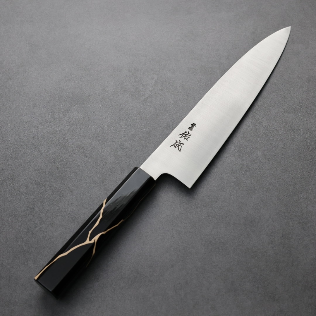 佑成 牛刀 210mm SG2粉末HSS鋼 色繼漆柄