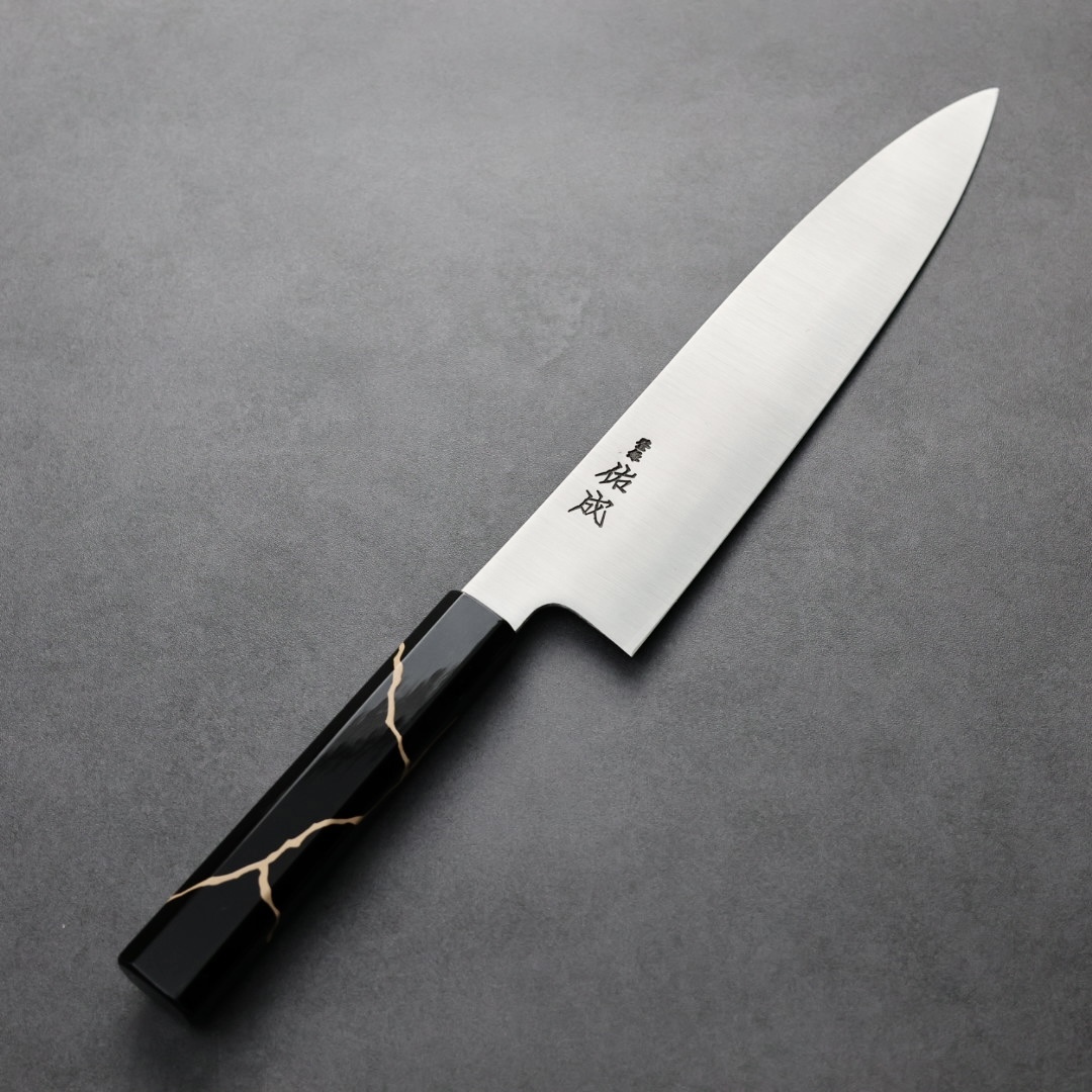 佑成 牛刀 240mm SG2粉末HSS鋼 色繼漆柄