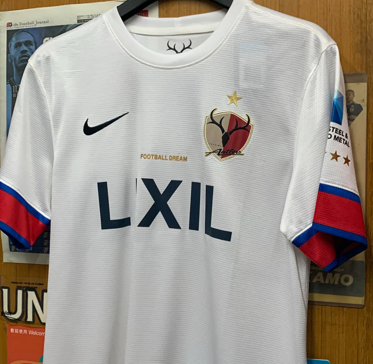 2013 Kashima Antlers Away Shirt
