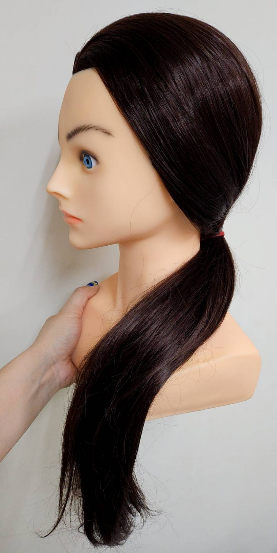 YK肩膀塑膠毛人頭