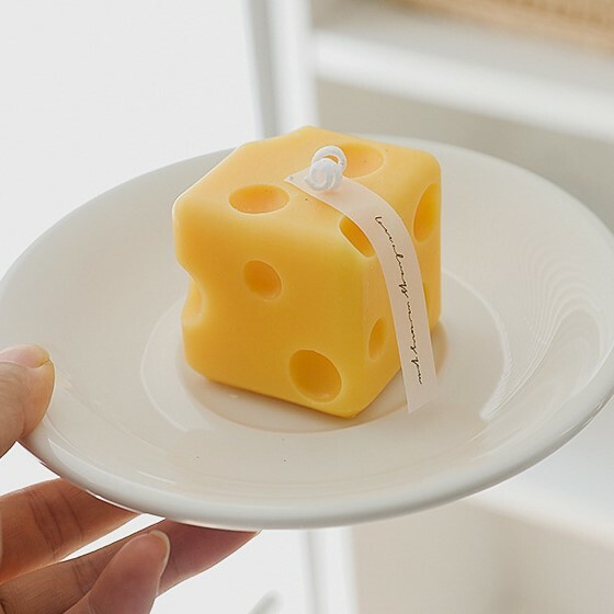 《1091》起司奶酪造型香氛蠟燭擺飾