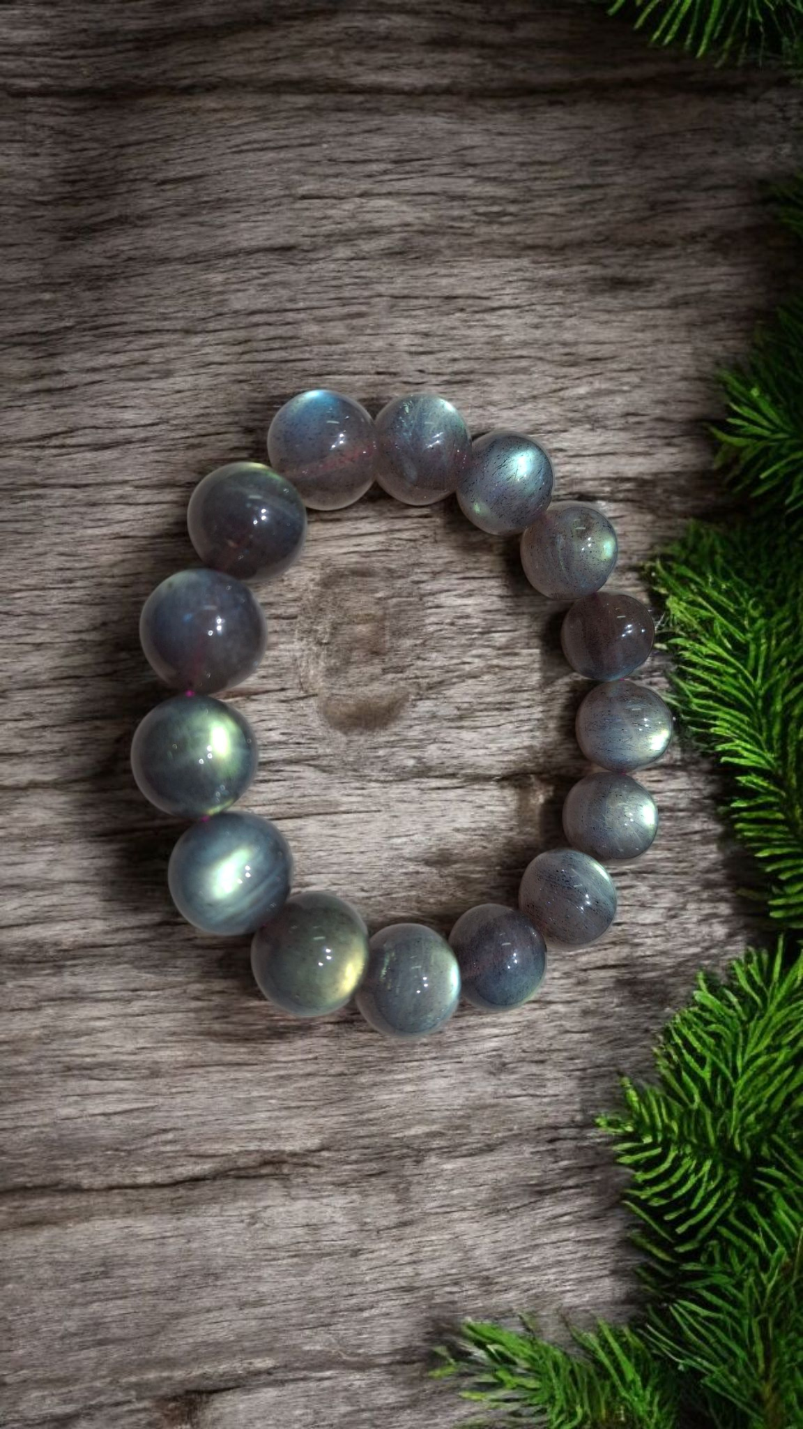 高貨紫體拉長石長串