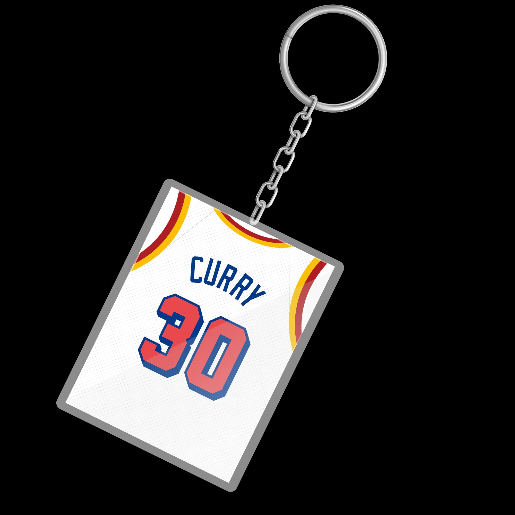 NBA配件 Stephen Curry 勇士復古白 鑰匙圈 XXL 封面紀念款 官方授權正品 全新