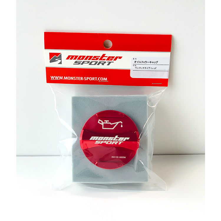 MONSTER SPORT 機油蓋(紅) SUZUKI SWIFT SPORT ZC33S