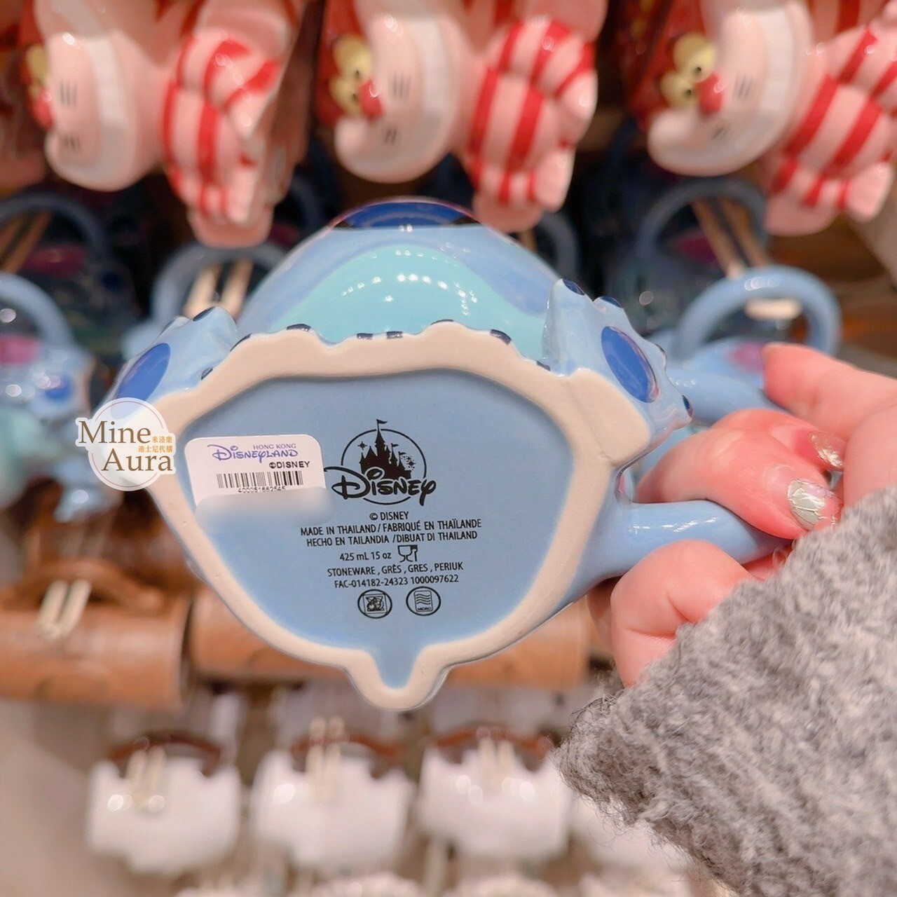 史迪奇 Stitch 眨眼表情 造型 馬克杯 水杯 星際寶貝 Lilo & Stitch -香港迪士尼樂園