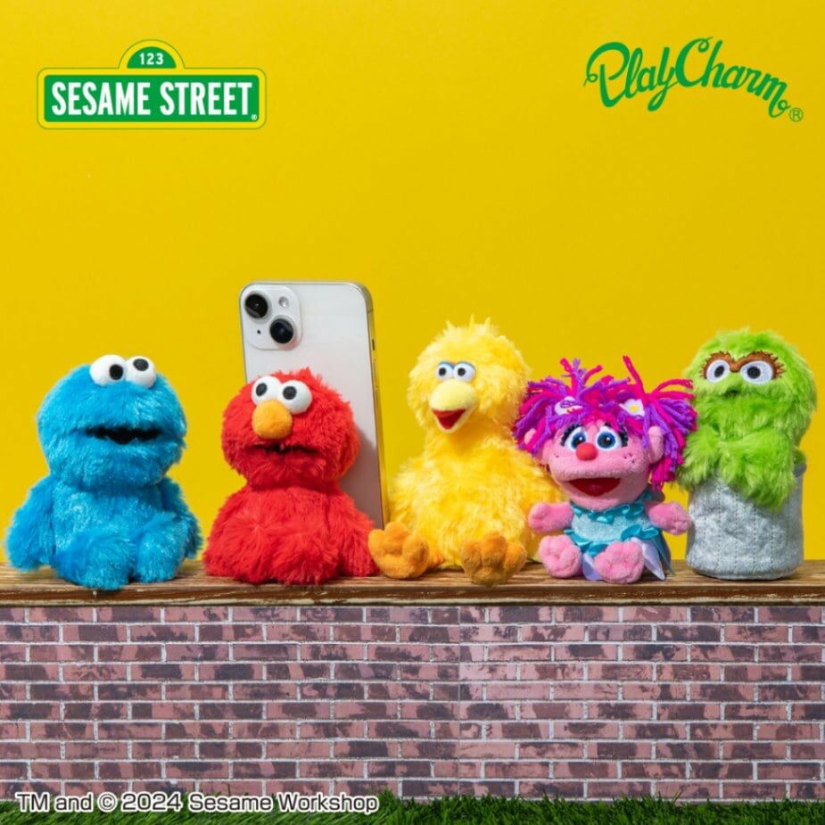 【多莉推薦】JP 芝麻街公仔手機座 6707 6691 TK240220