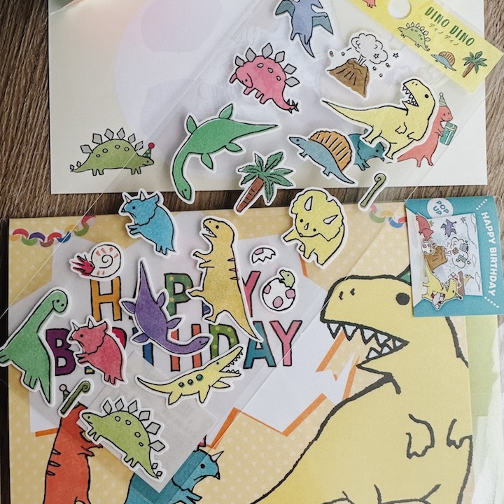 恐龍 手帳貼紙 ｜日本ACTIVE CORPORATION