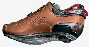 SIDI SHOT 2 頂級碳纖底卡鞋 雙旋鈕  鏽棕色 限量特式鞋LIMITED EDITION 零碼優惠