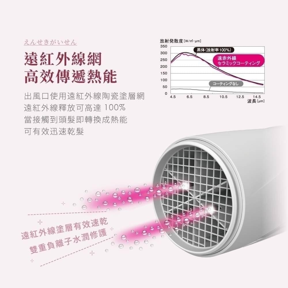 免運開催 日本 TESCOM 超輕型 大風量 負離子 吹風機 公司貨 TD480TW