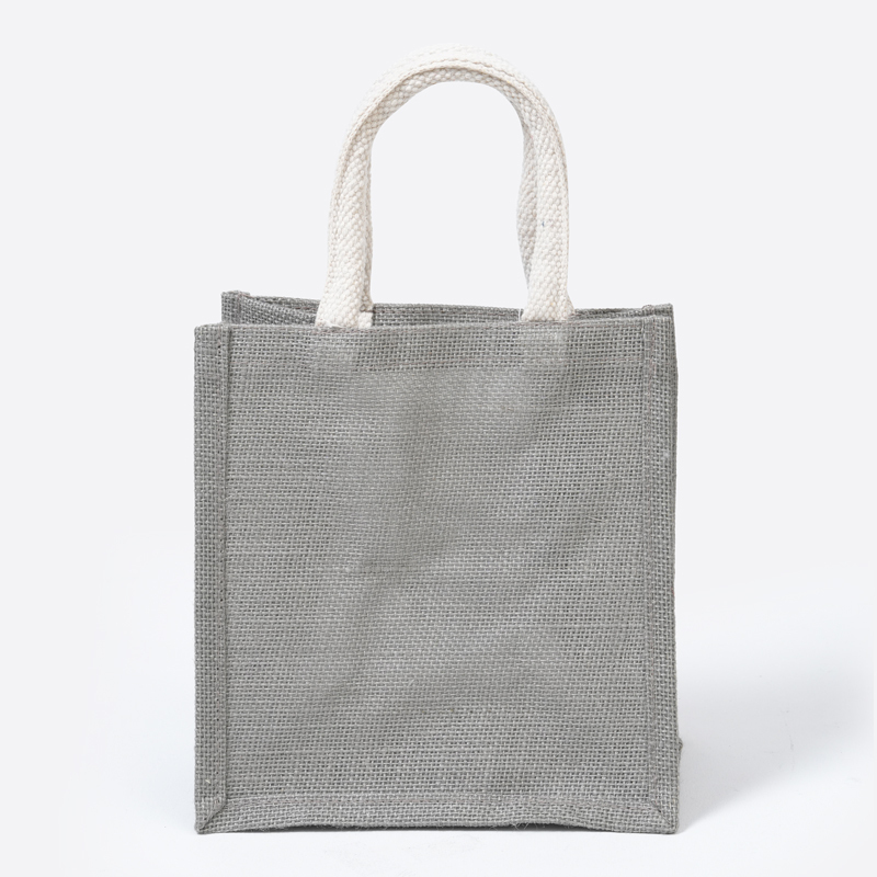SP A6麻布手提袋/深灰 21x24x14cm