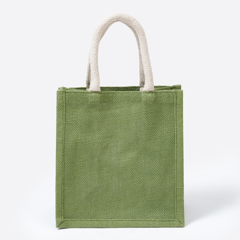 SP A6麻布手提袋/綠 21x24x14cm