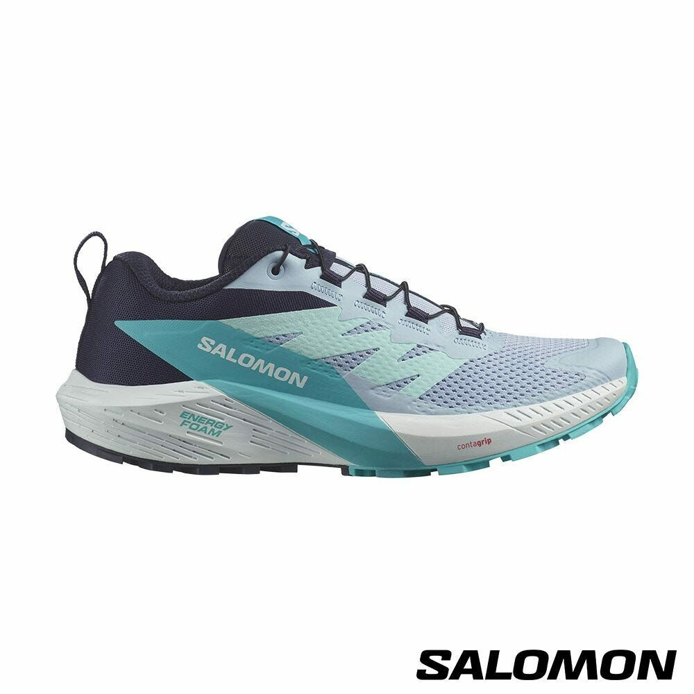 Salomon SENSE RIDE 5 女款 野跑鞋 474589 羊絨藍/碳藍/藍 [HappyOutdoor]