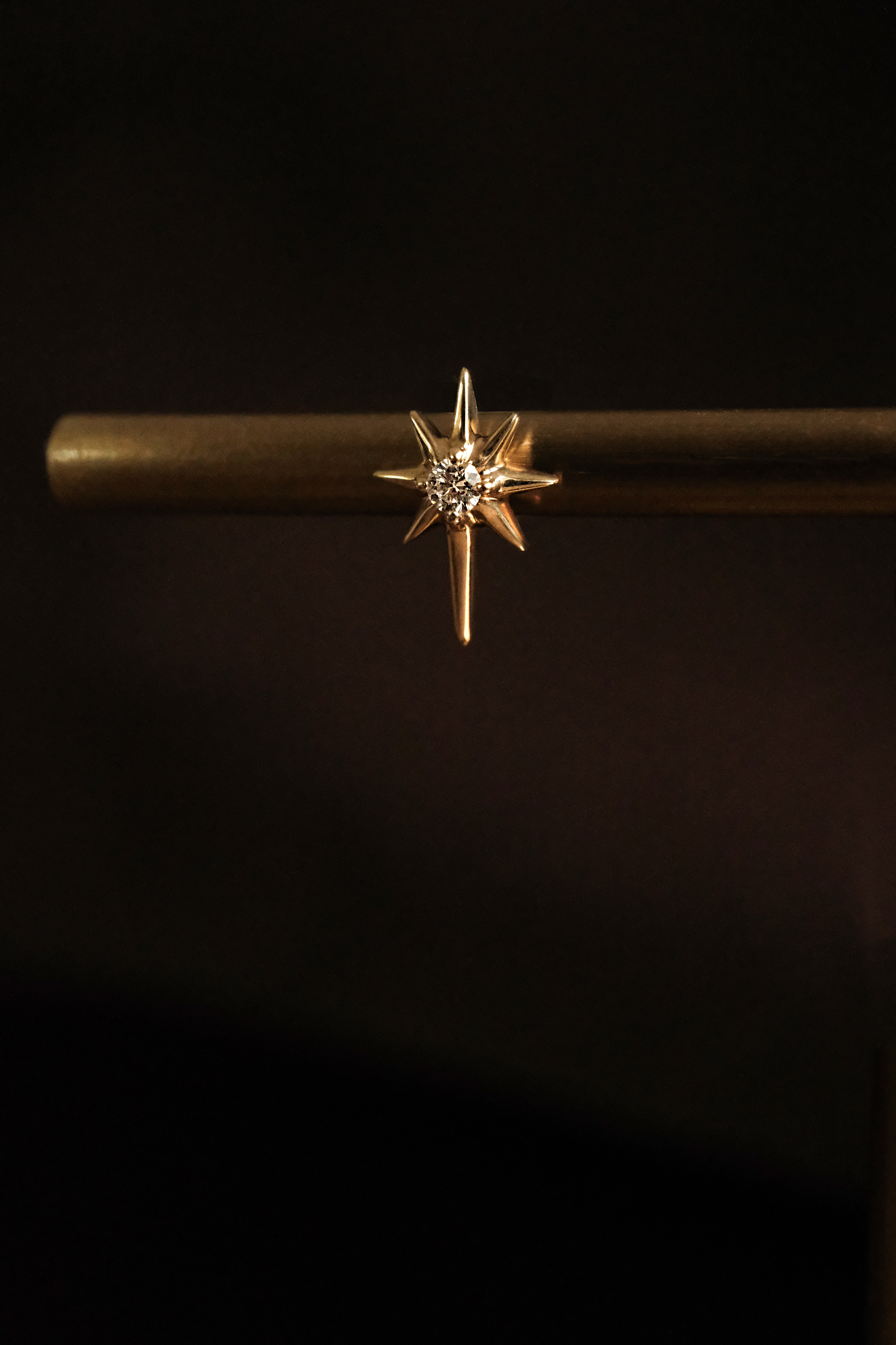 18K Twinkle star 耳環