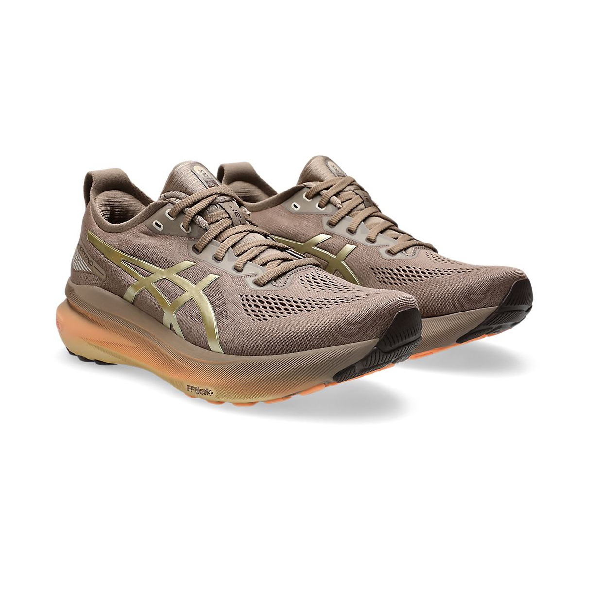 男鞋 ASICS GEL-KAYANO 31 LUXE 金棕 白金系列 休閒 支撐 回彈 慢跑鞋【1011C035-020】