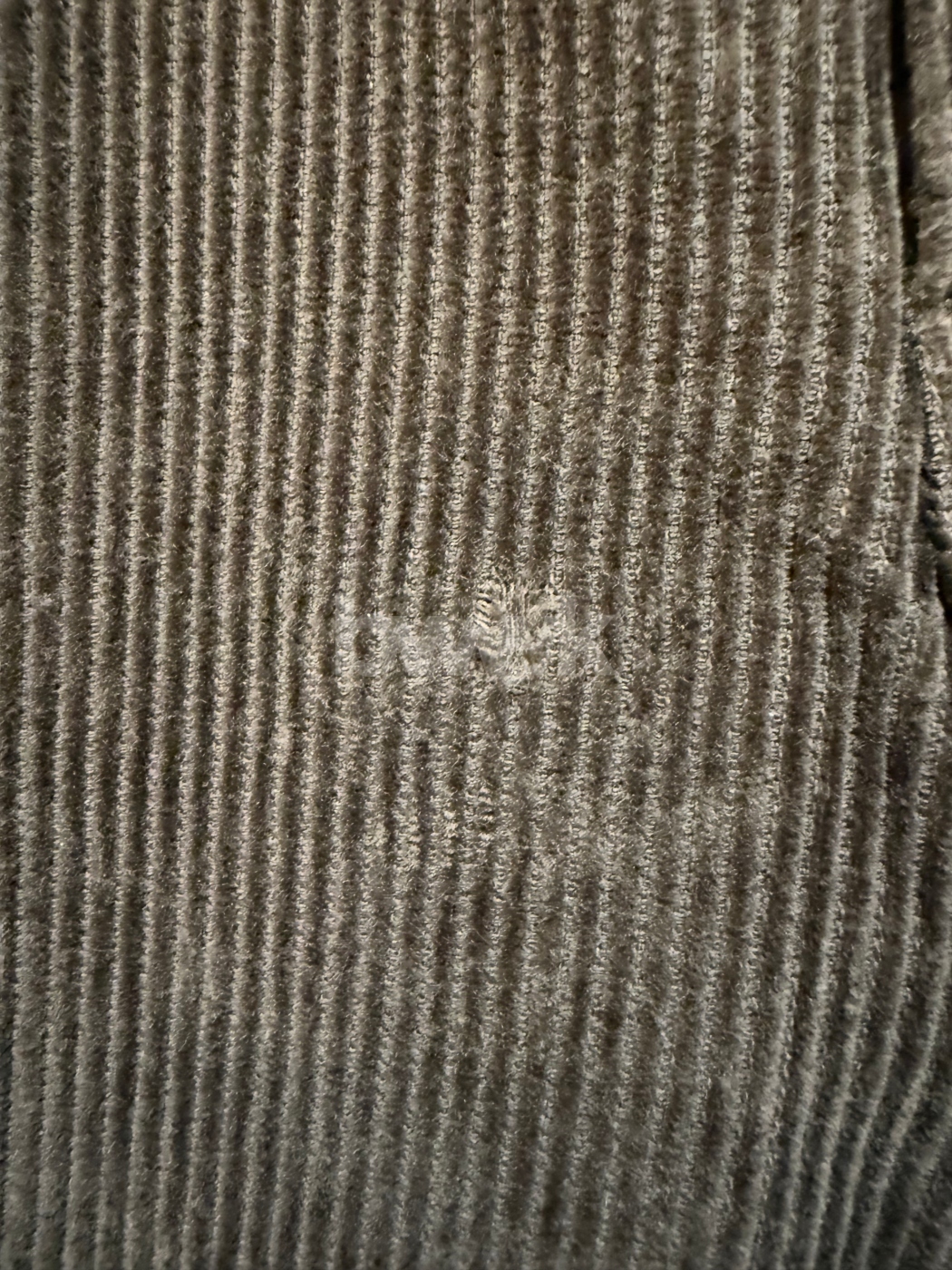 【瑕疵】高腰燈芯絨直筒長褲-深棕