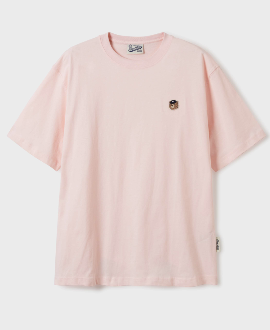 【WHO.A.U】SSteve Head Patch Dyed T-shirt[B] Steve Head Patch Dyed T-shirt[B] - 후아유닷컴