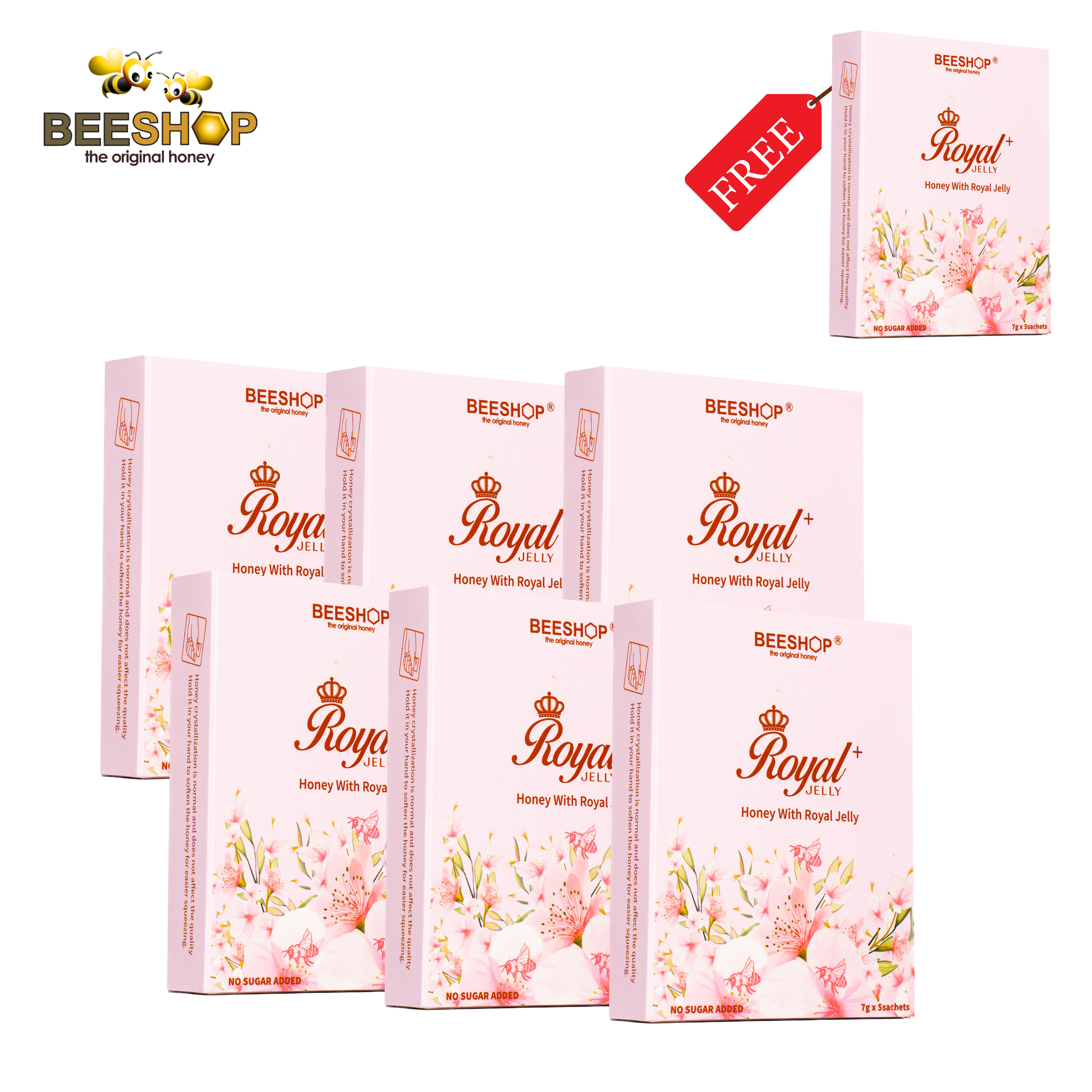 Royal Jelly+ Sachet (Buy 6 Free 1)